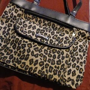 Leopard Print Tote Bag
